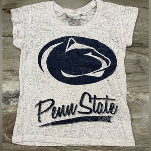 Girls Burn-Out Penn State tee